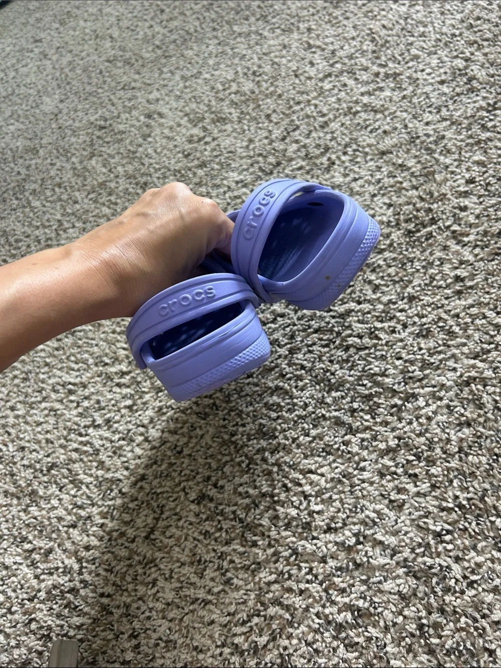 CROCS Kids Classic Clog in Lavender Purple